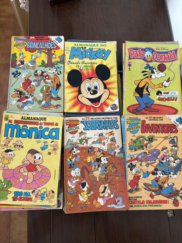 Livros de banda desenhada Disney