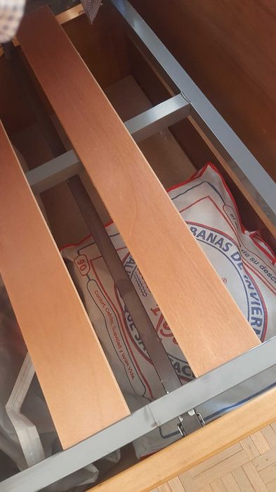 Cama individual pinho maciço