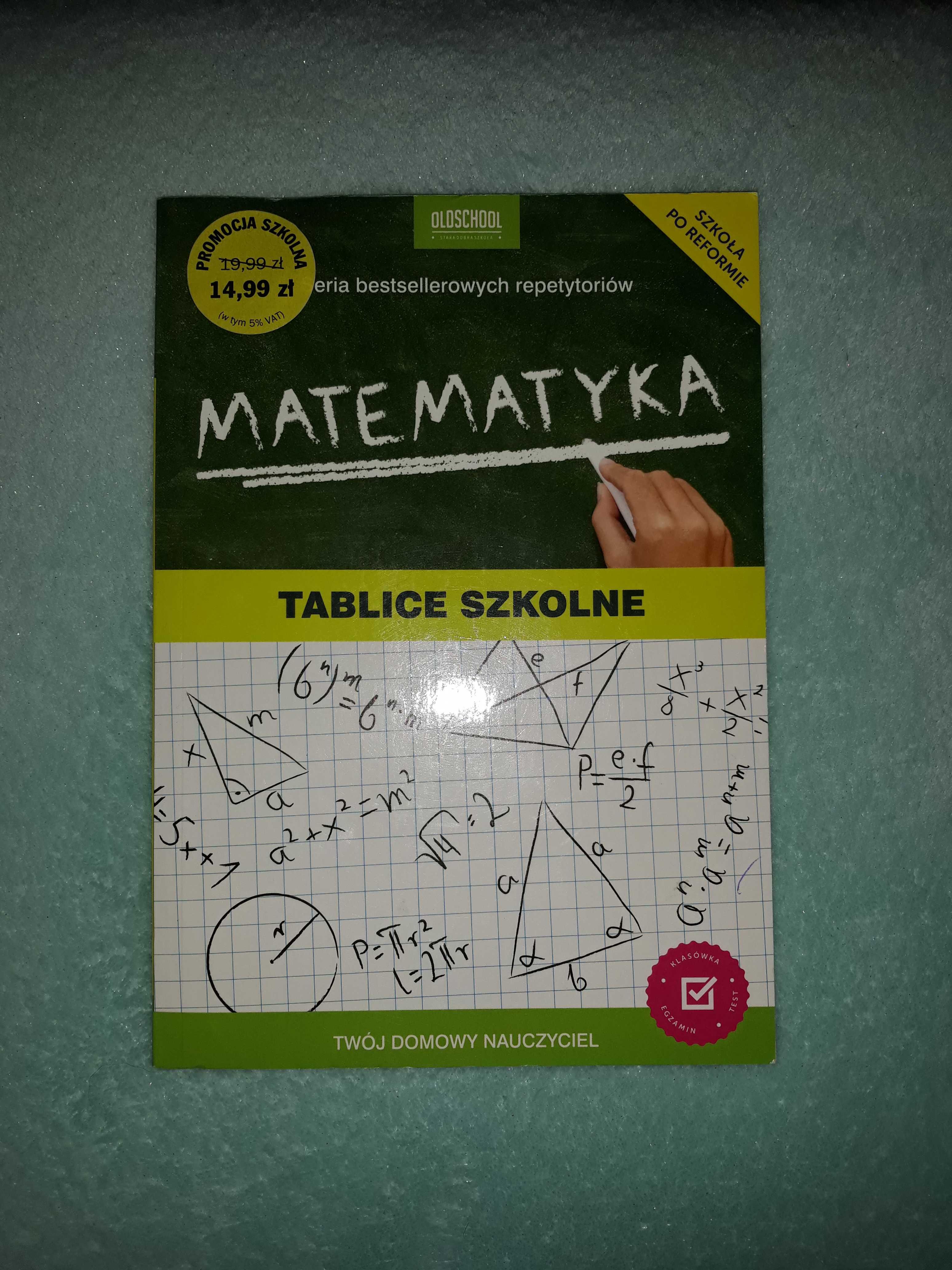 Tablice szkolne - Matematyka OldSchool