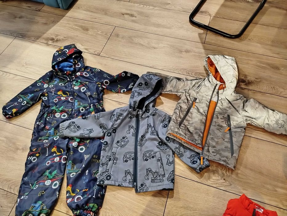 Kurtki chłopięce r. 98