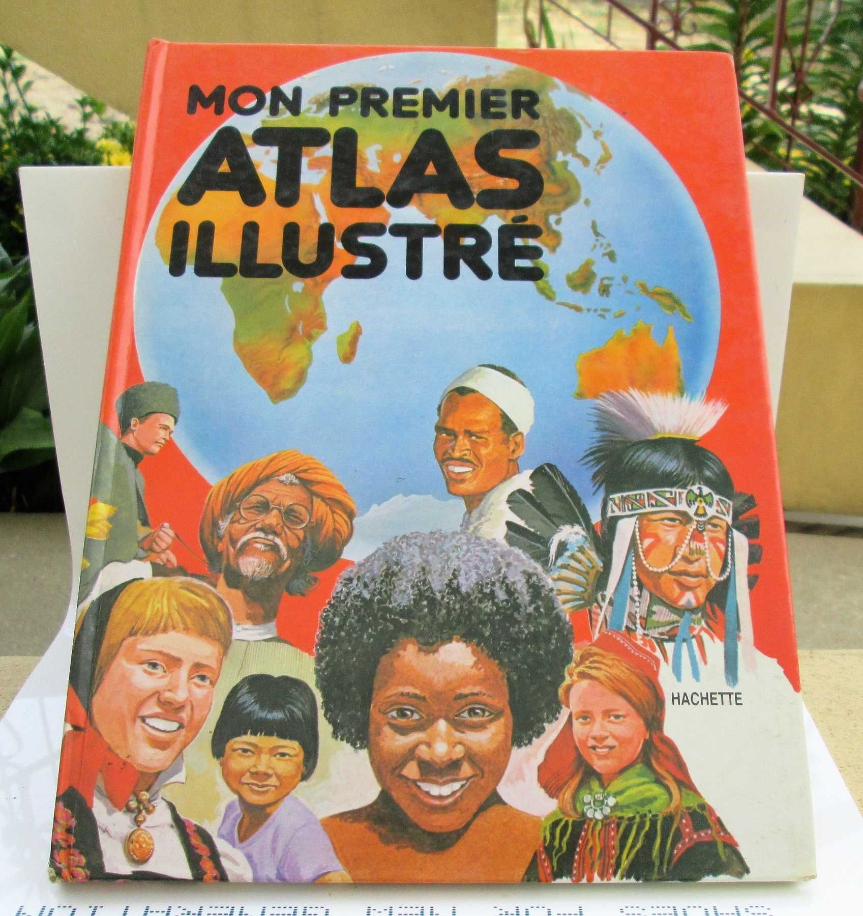 Livro Mon premier atlas illustré 1979