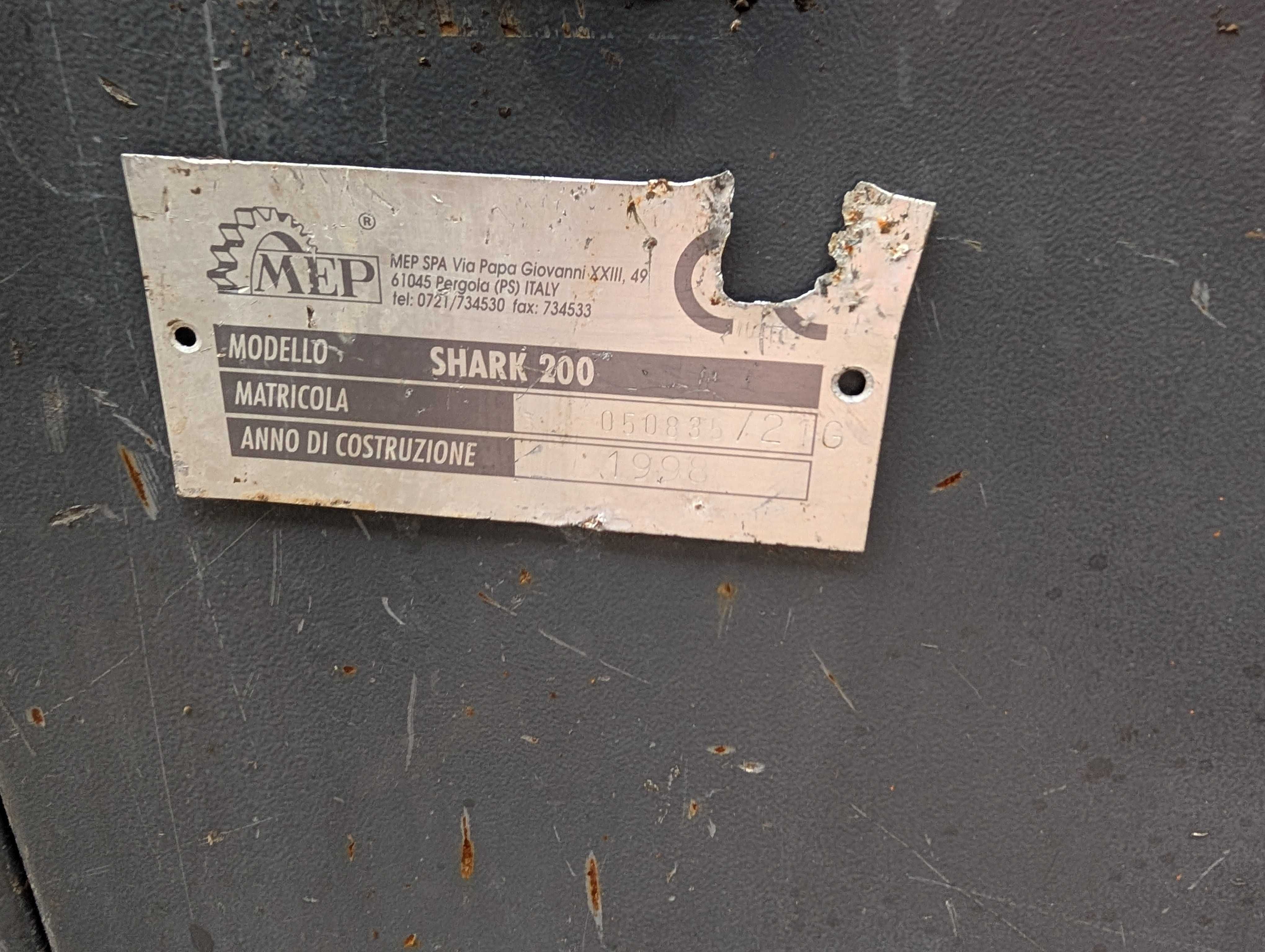 Piła Taśmowa do metalu SHARK 200