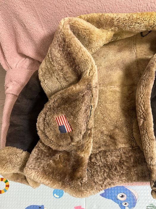 Дублянка шкіряна з овчини