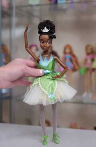 Disney Кукла Тиана балерина / Tiana Ballet Doll .