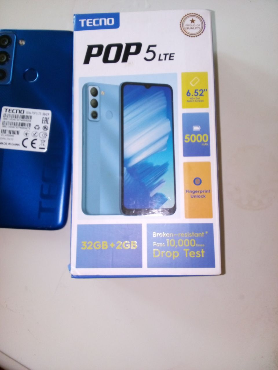 Tecno POP 5 LTE модель БДЕ4а