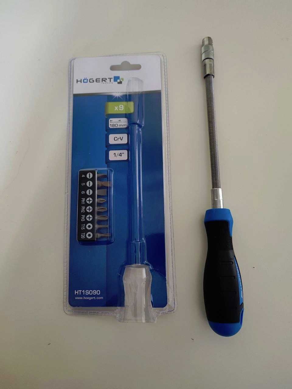 Hogert Technik HT1S090 Chave de fendas com bits