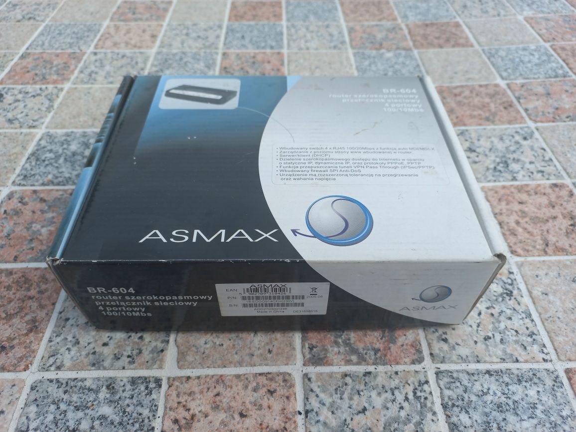 Router ASMAX BR-604 NOWY