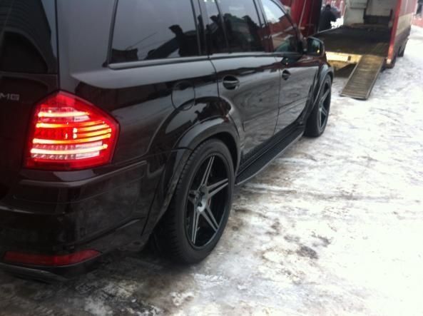 Расширители арок для Mercedes GL X164 AMG, GL164, арки, накладки