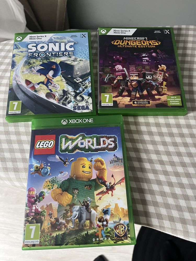 4 gry xbox series x jak nowe