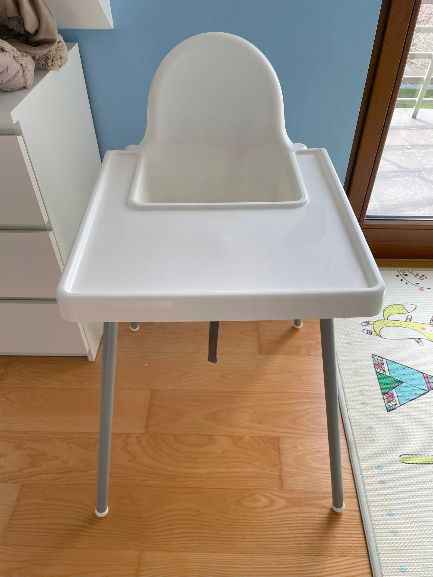 Ikea Antilop krzesełko do karmienia + tacka