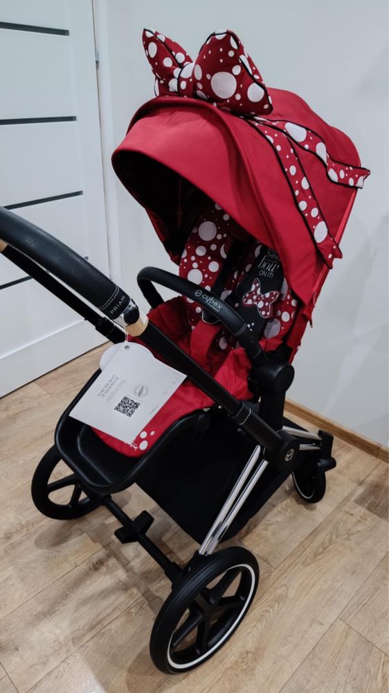 Cybex priam 4.0 tapicerka  Jeremy Scott Petticoat red