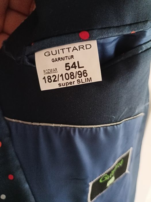 Nowy garnitur smokingowy polskiej marki Vizarro Nowy 70% wełna