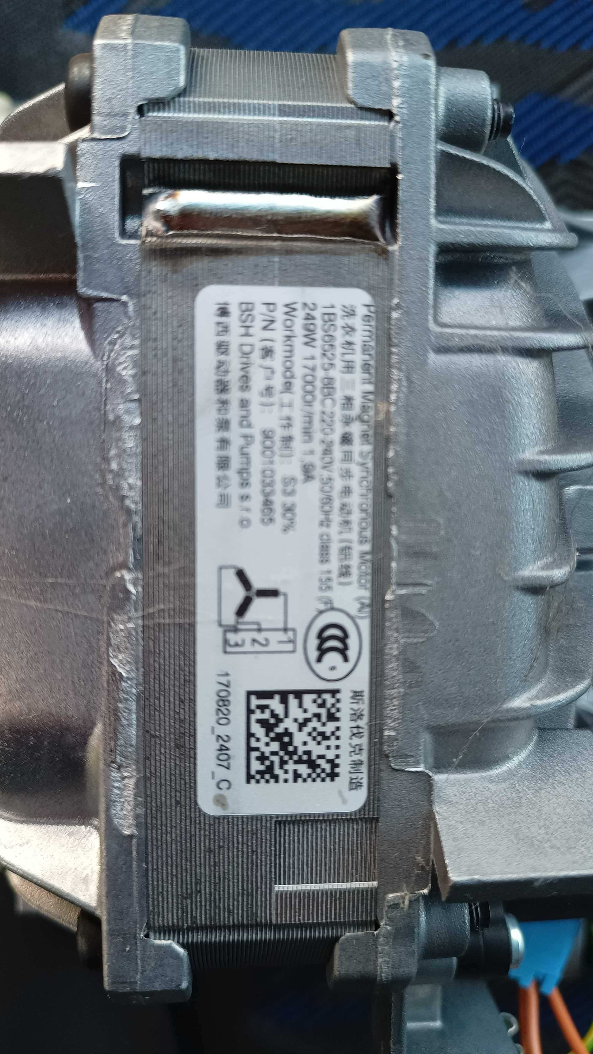 Modul silnika falownik+silnik pralki Bosch wlt 24460PL/08