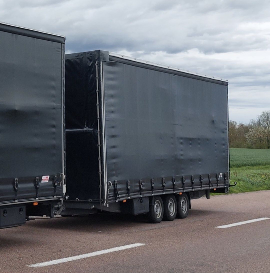 Przyczepa 3.5t 16ep jeździła za Iveco daily