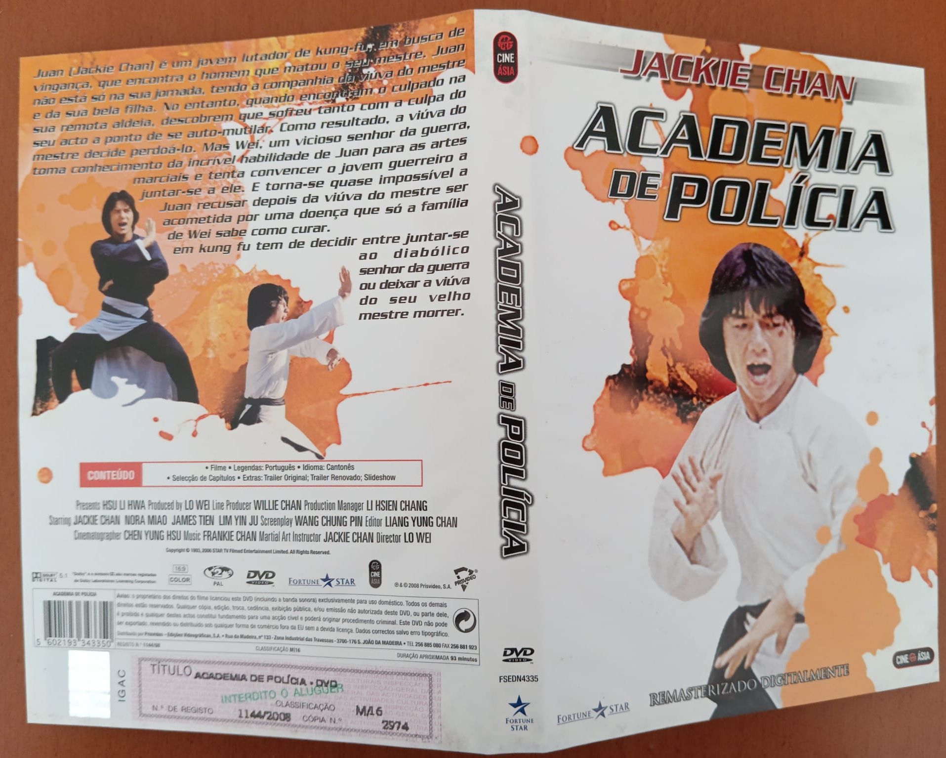 DVD academia de polícia