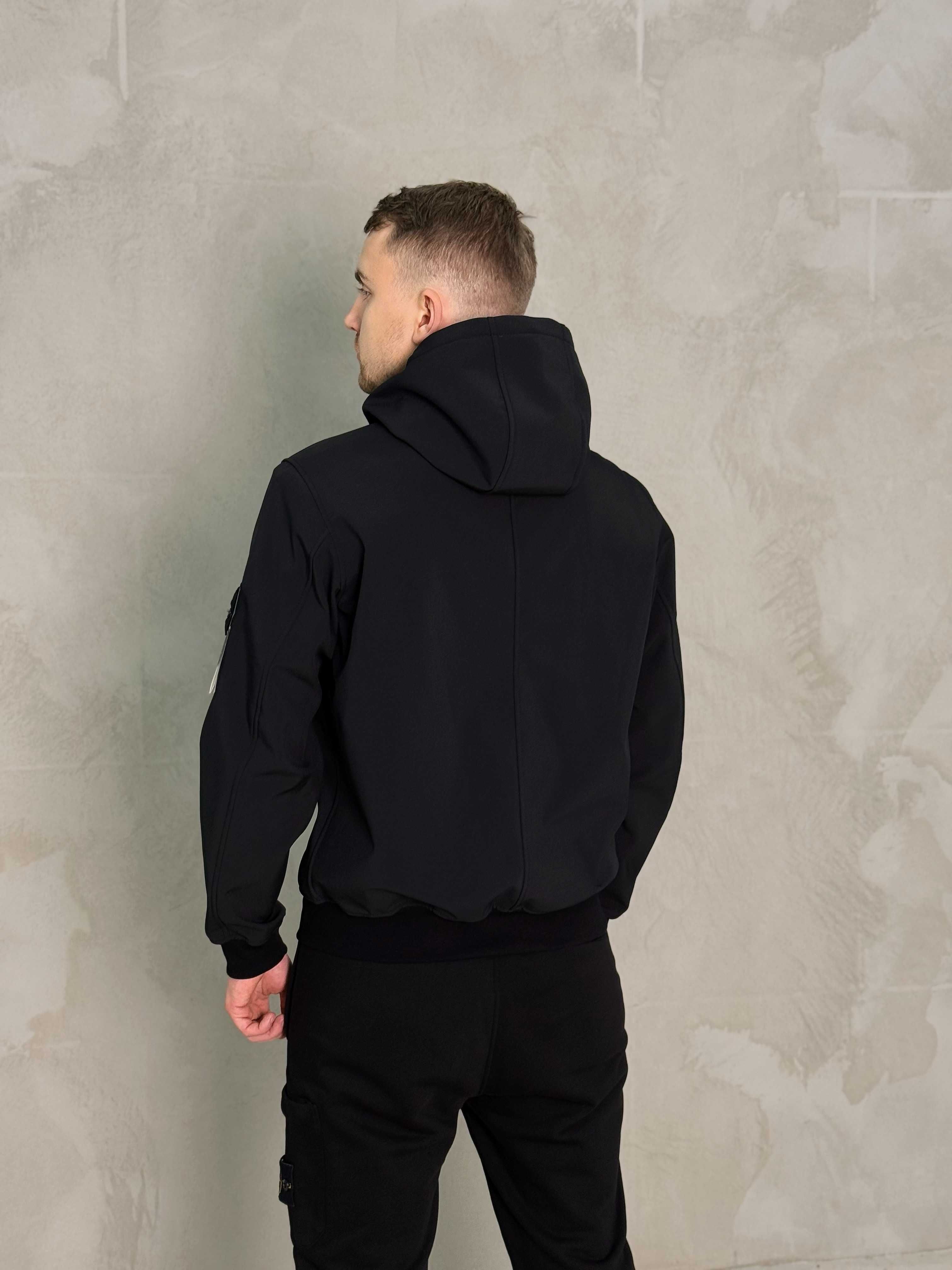 БЕЗ ПЕРЕДОПЛАТИ | STONE ISLAND softshell куртка стон айленд софтшел