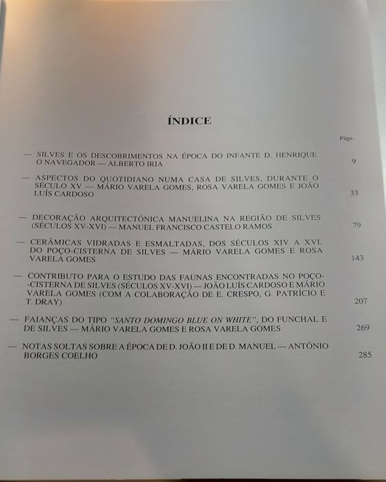 Silves nos Descobrimentos - XELB 3 Revista de Arqueologia, Arte (1996)