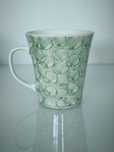 Włocławek Kubek porcelanowy zielony Carry PRL