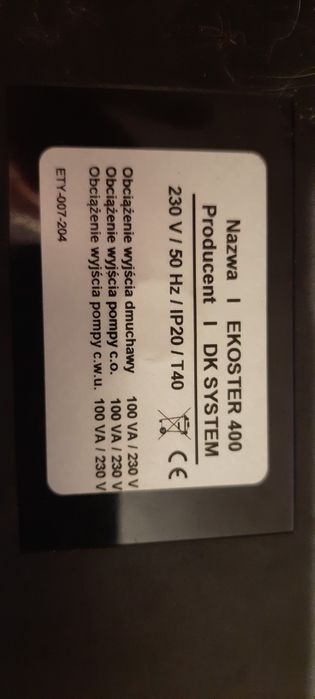 Sterownik pieca c.o.