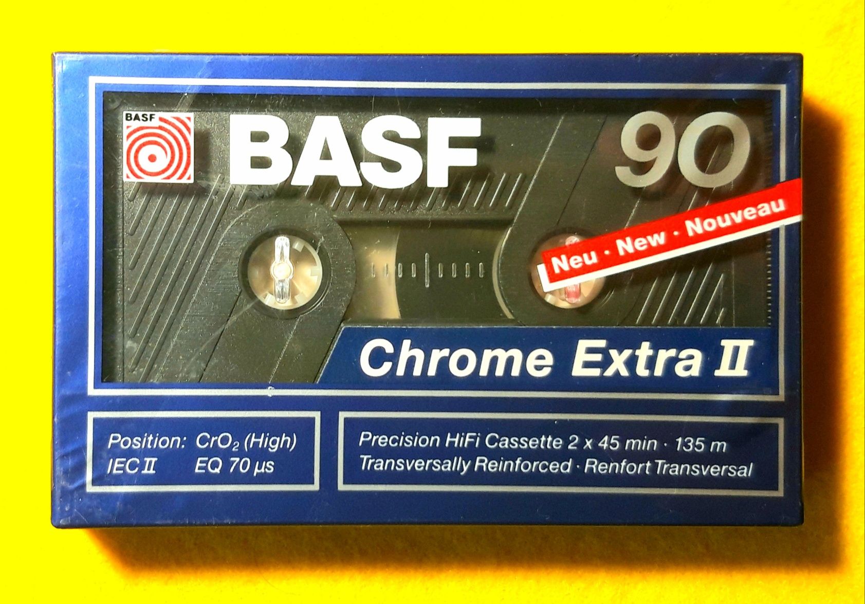 BASF Chrome Extra II 90 (Kaseta, 1989, FOLIA)