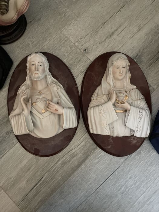 Estatua nossa senhora e jose