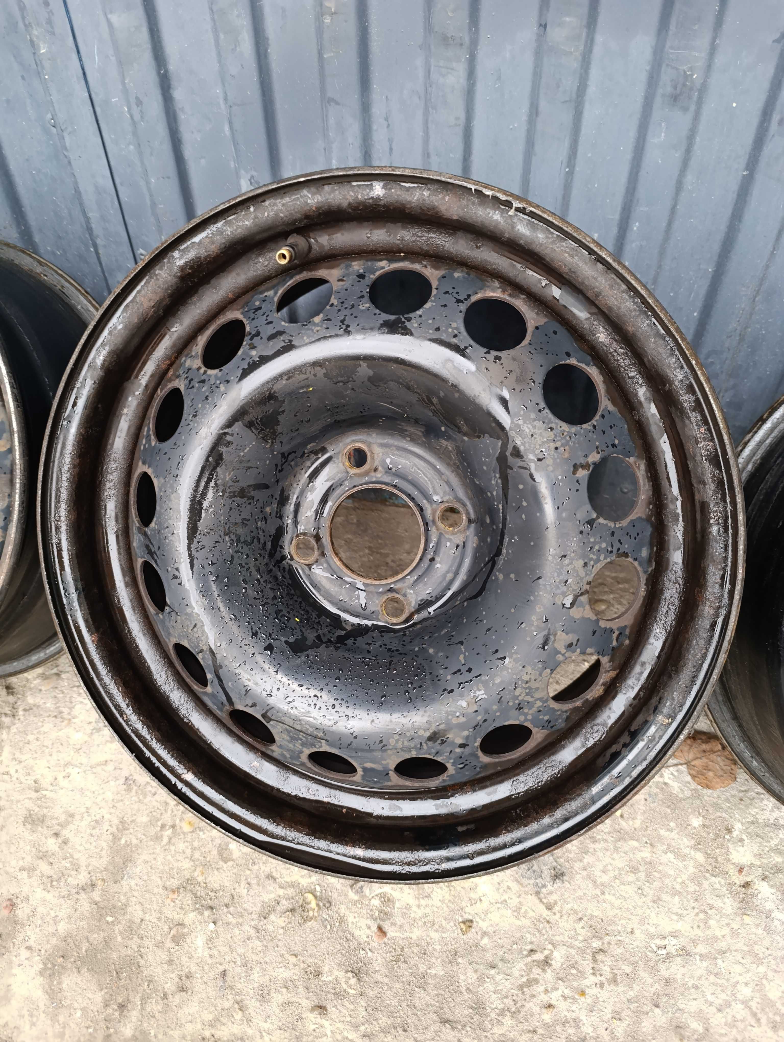 Felgi stal 16" Citroen C4 Picasso Berlingo 7J ET32 4x108 TPMS +Kołpaki