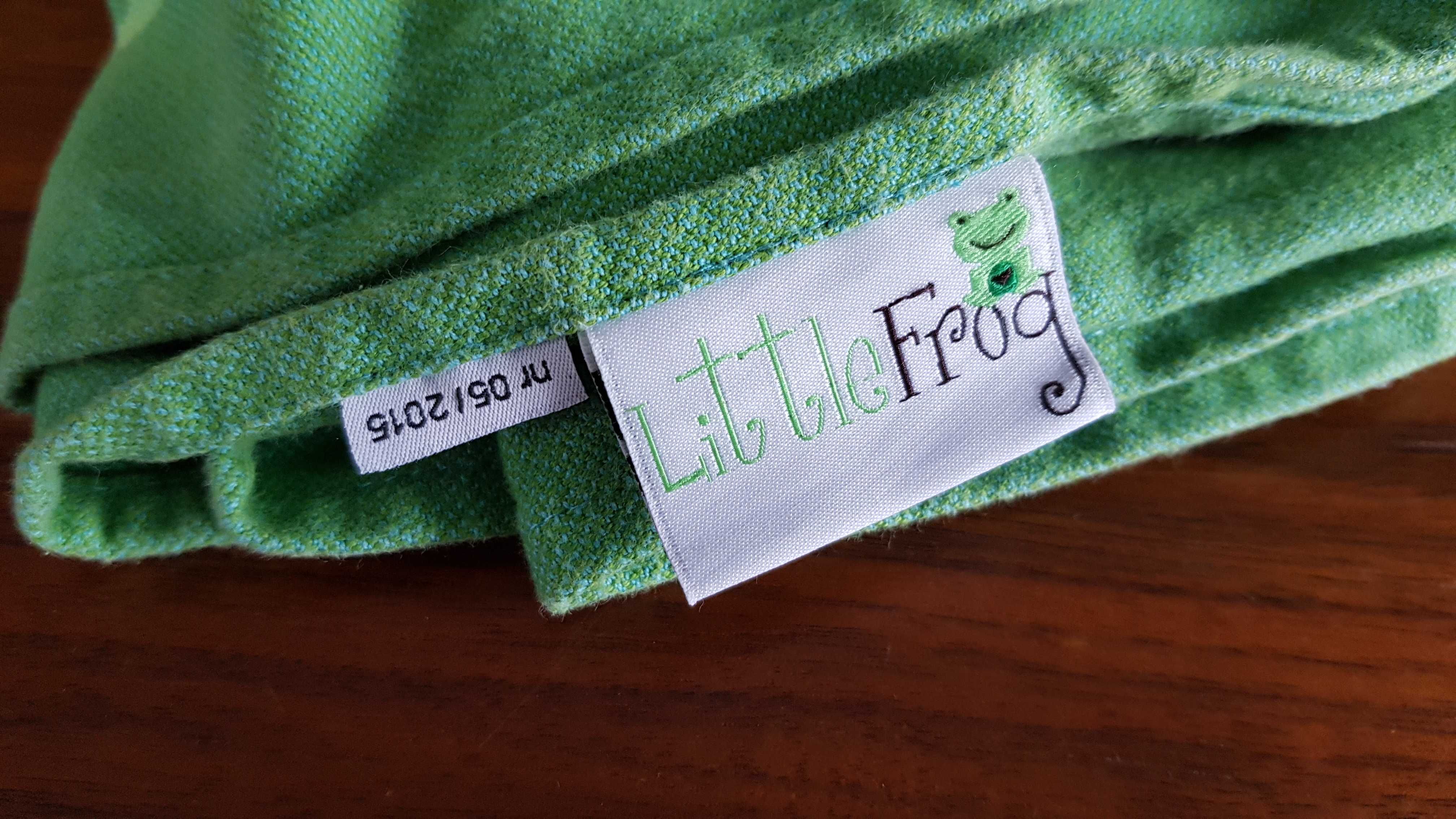 Chusta tkana do noszenia dzieci Little Frog Beryl, oryginalna