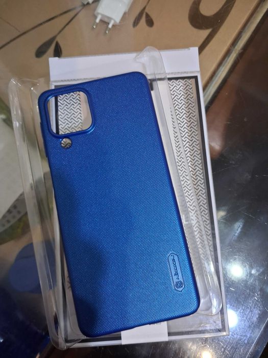 Пластиковий чохол NILLKIN Frosted Shield Samsung Galaxy M53(M536) Blue