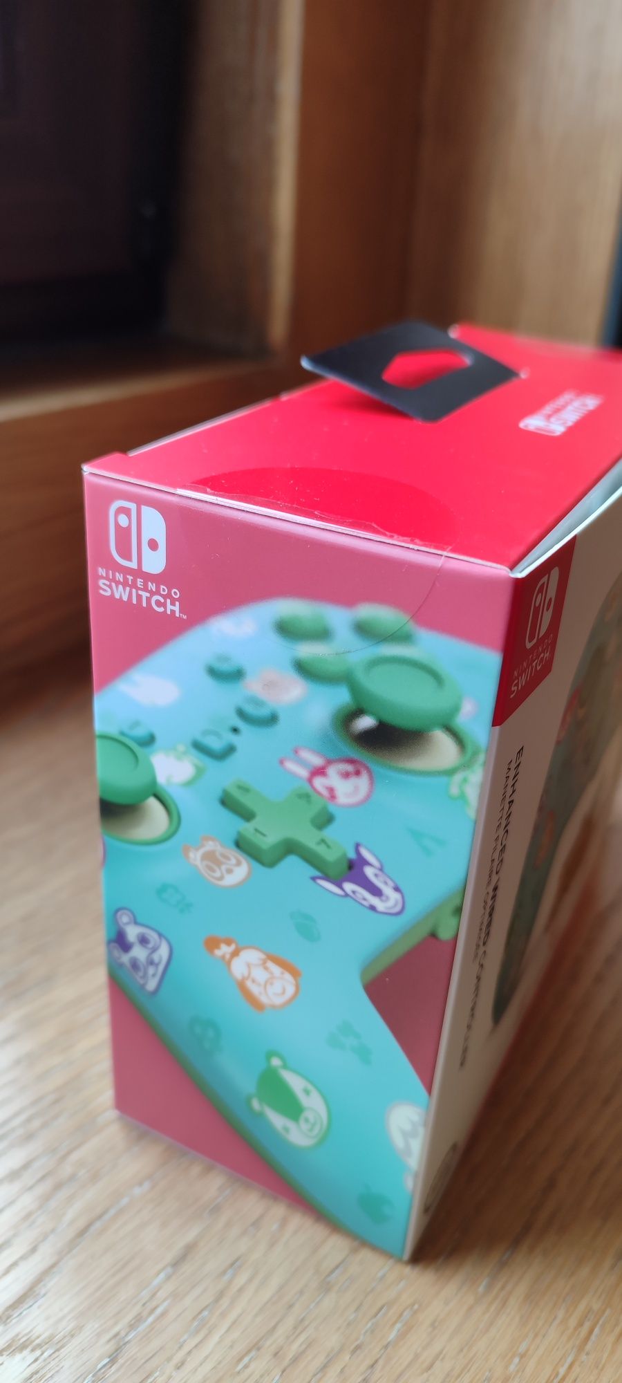 PowerA Animal Crossing New Horizons wired controller.