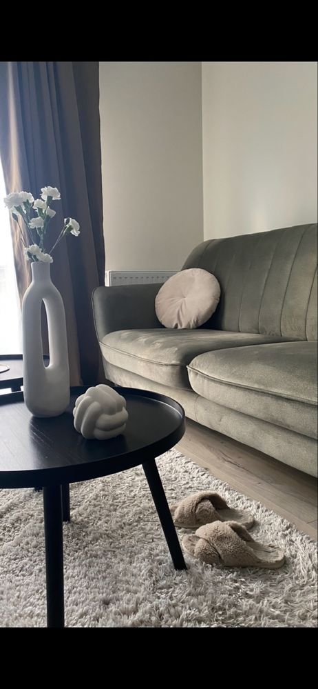 Sofa oliwkowa Agata meble lahti zielona