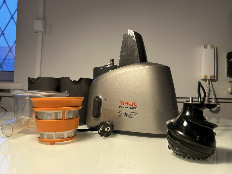 Wyciskarka wolnoobrotowa TEFAL INFINY JUICE – okazja cenowa