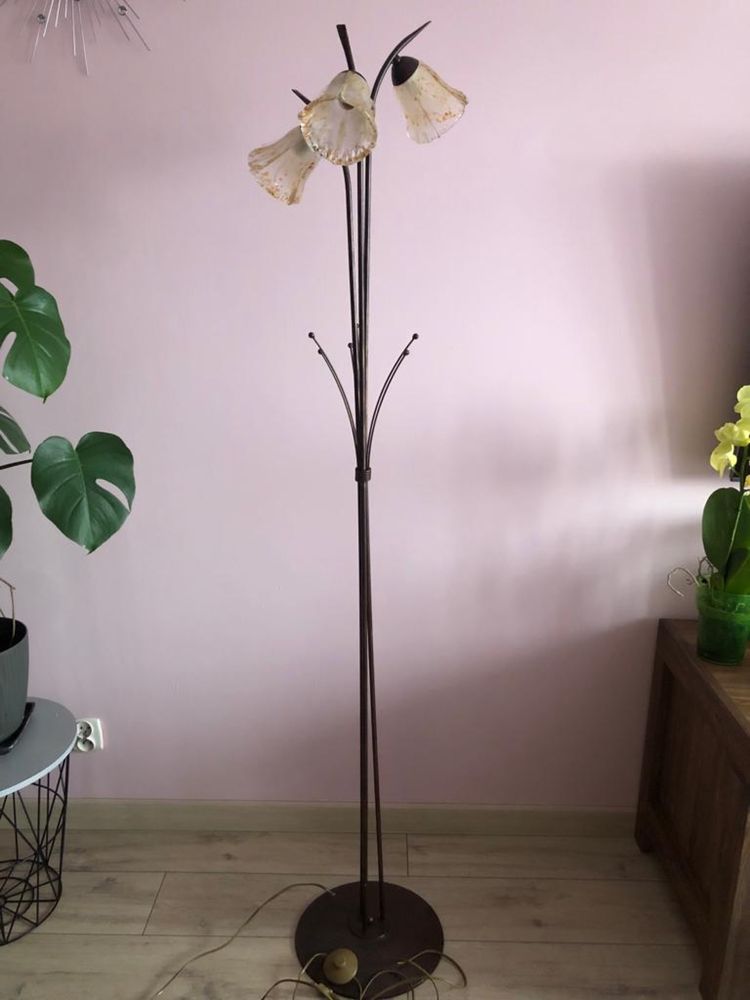 Zestaw lamp (sufitowa i stojąca)