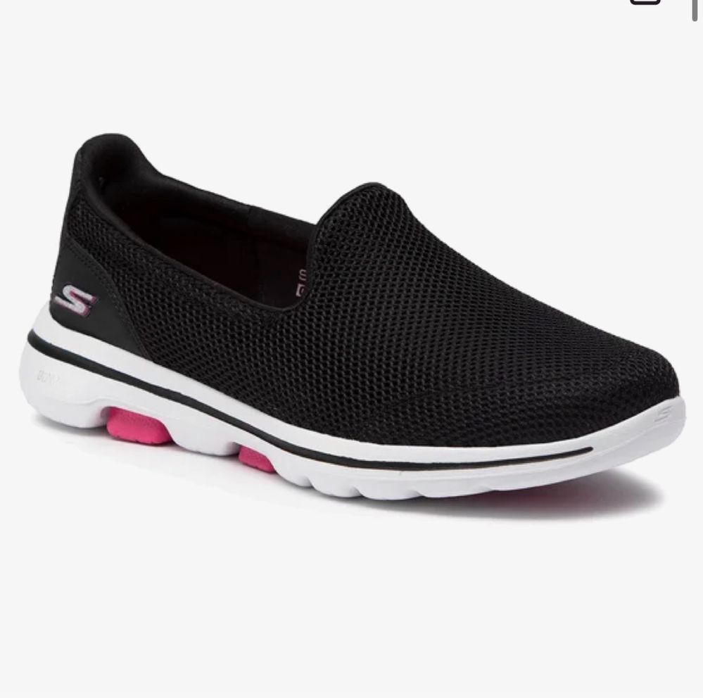 Легкі дихаючі мокасини Skechers Туфлі Go Walk кросівки літні