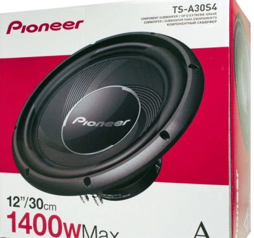 Subwoofer PIONEER 1400w/400rms