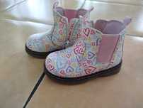 Buty botki dziewczęce