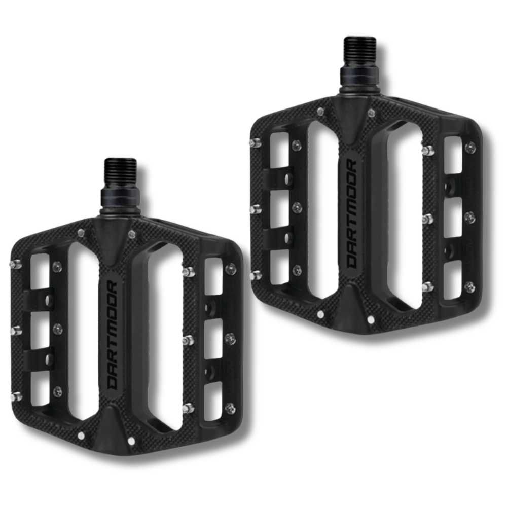Wytrzymałe PEDAŁY rowerowe PLATFORMOWE do roweru MTB aluminiowe MOCNE