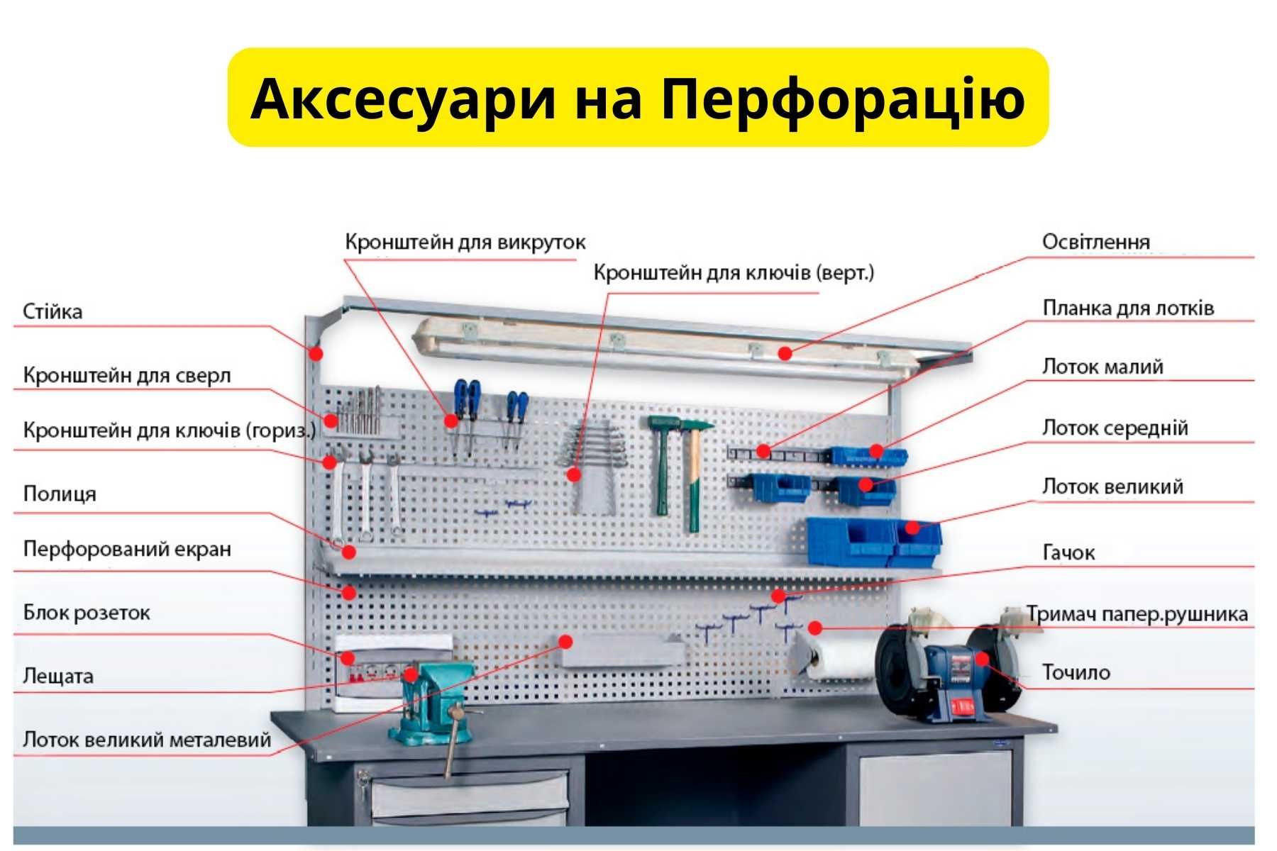 Верстак слесарный 1.8 метра