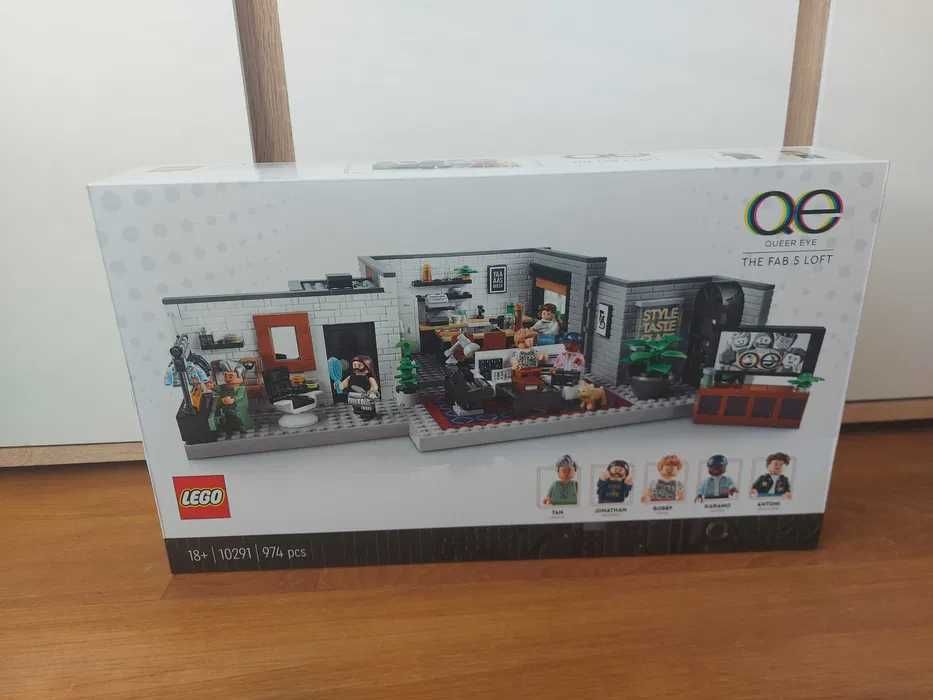 LEGO 10291 - Queer Eye Mieszkanie Fab Five