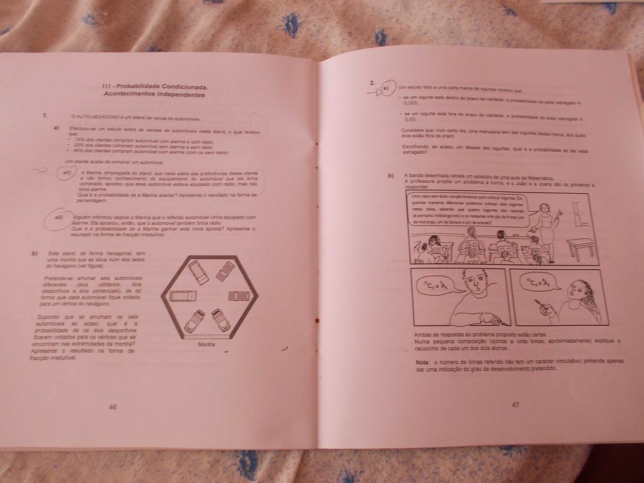 Matemática 12º ano probabilidades