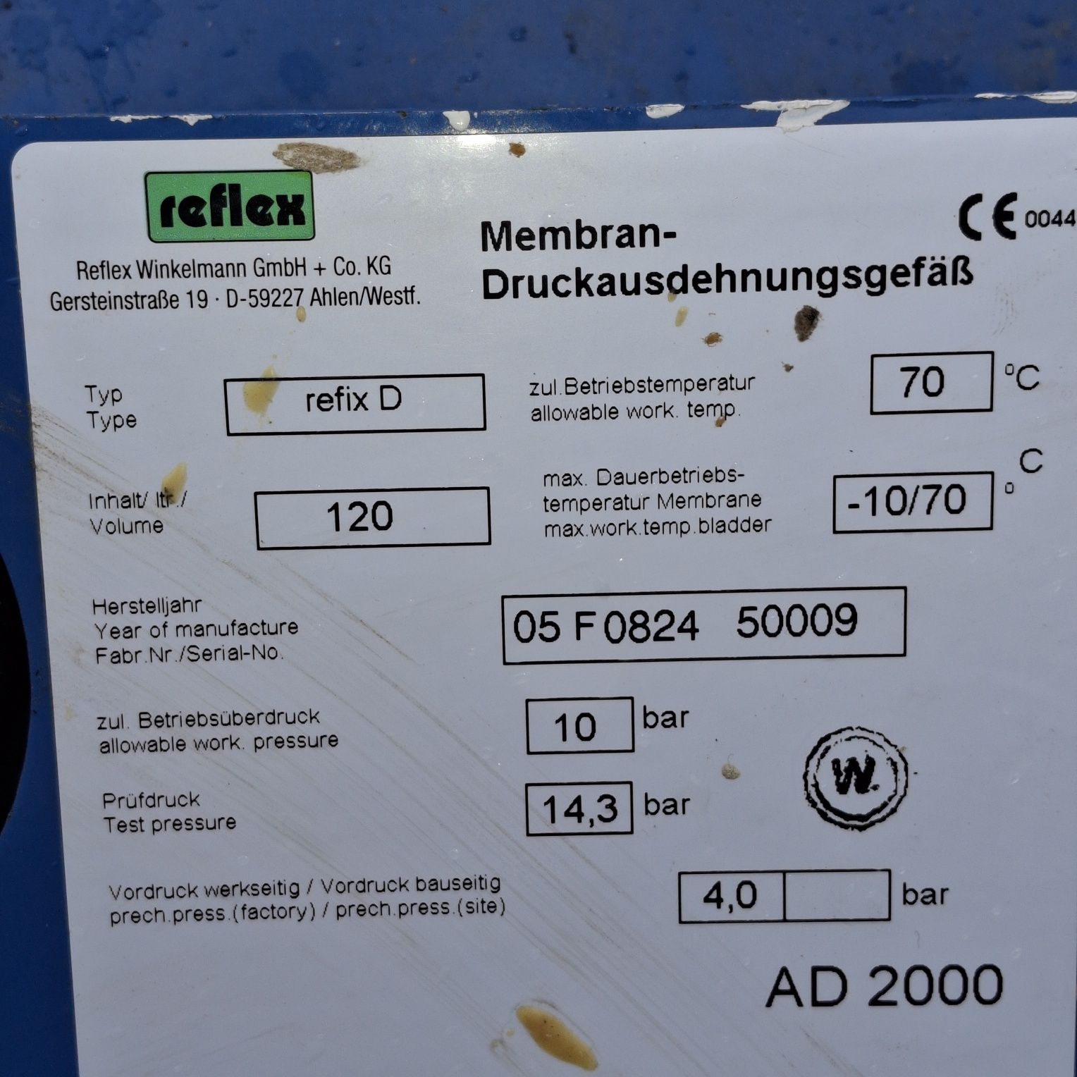 REFLEX AD2000 ,refix D