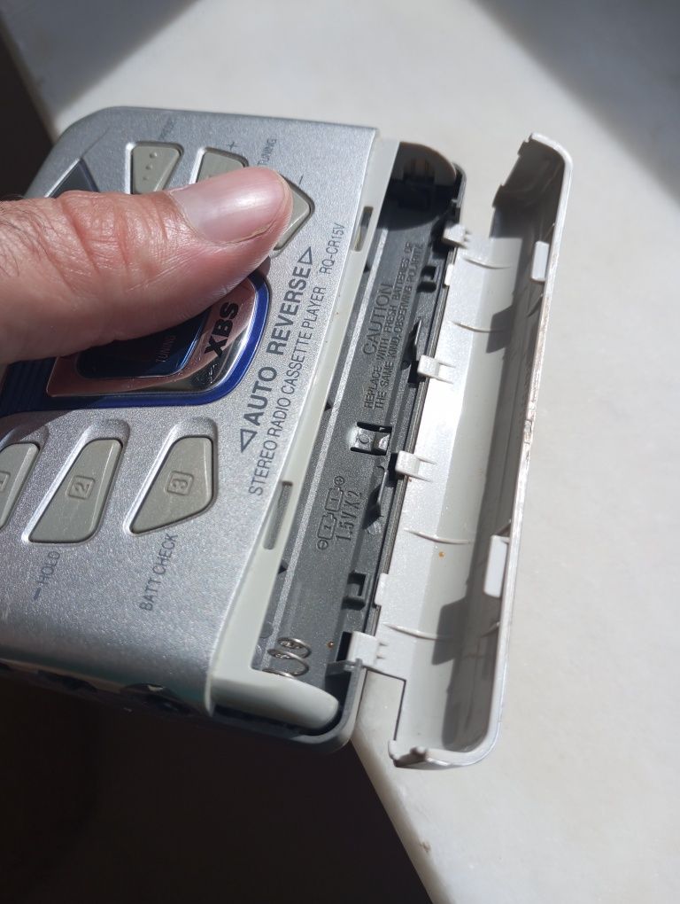 Walkman Panasonic RQ-CR15V com radio