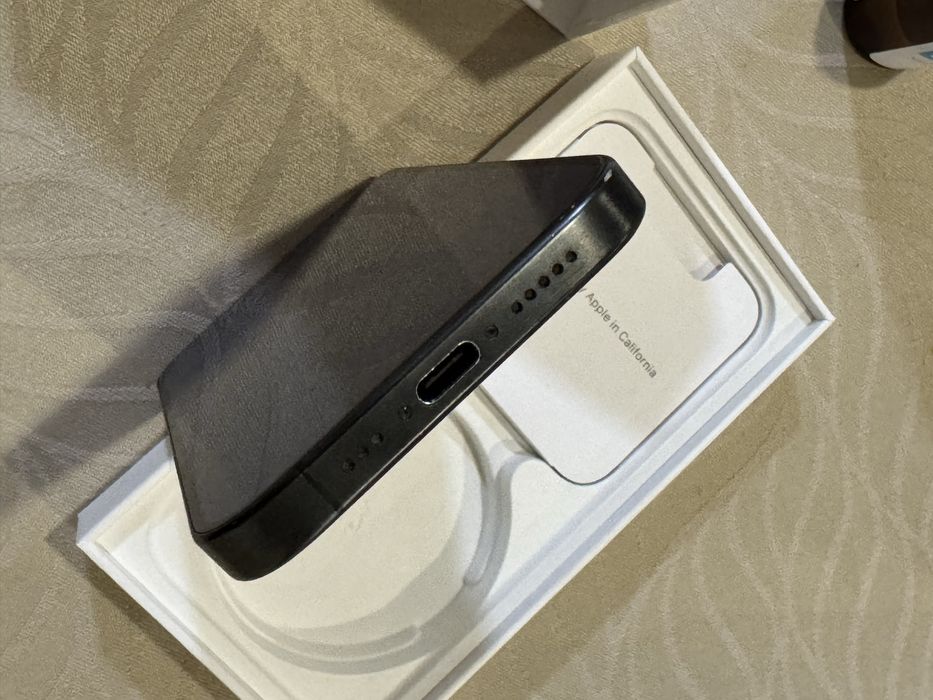 Iphone 15 Pro 128GB Black Titanium Original Imaculado