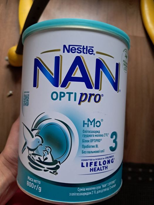 Дитяча суміш Нан опті про 3