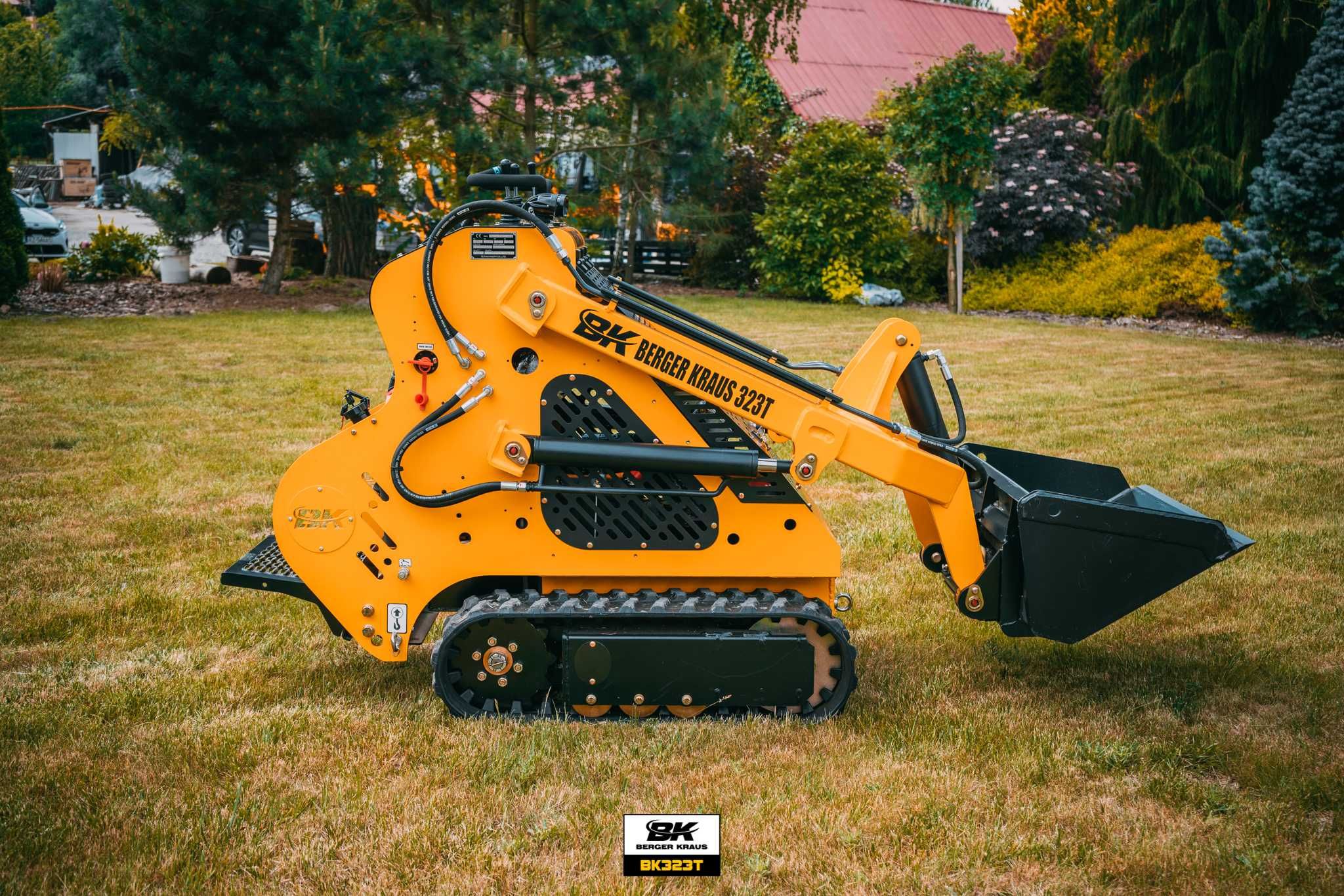 Mini ładowarka gąsienicowa Skid Steer 323T Brigss & Stratton 23KM