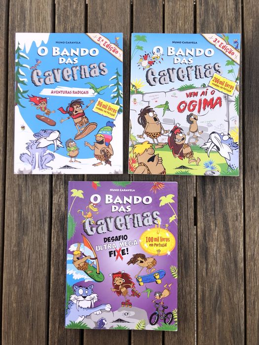 o Bando das Cavernas - livros vários