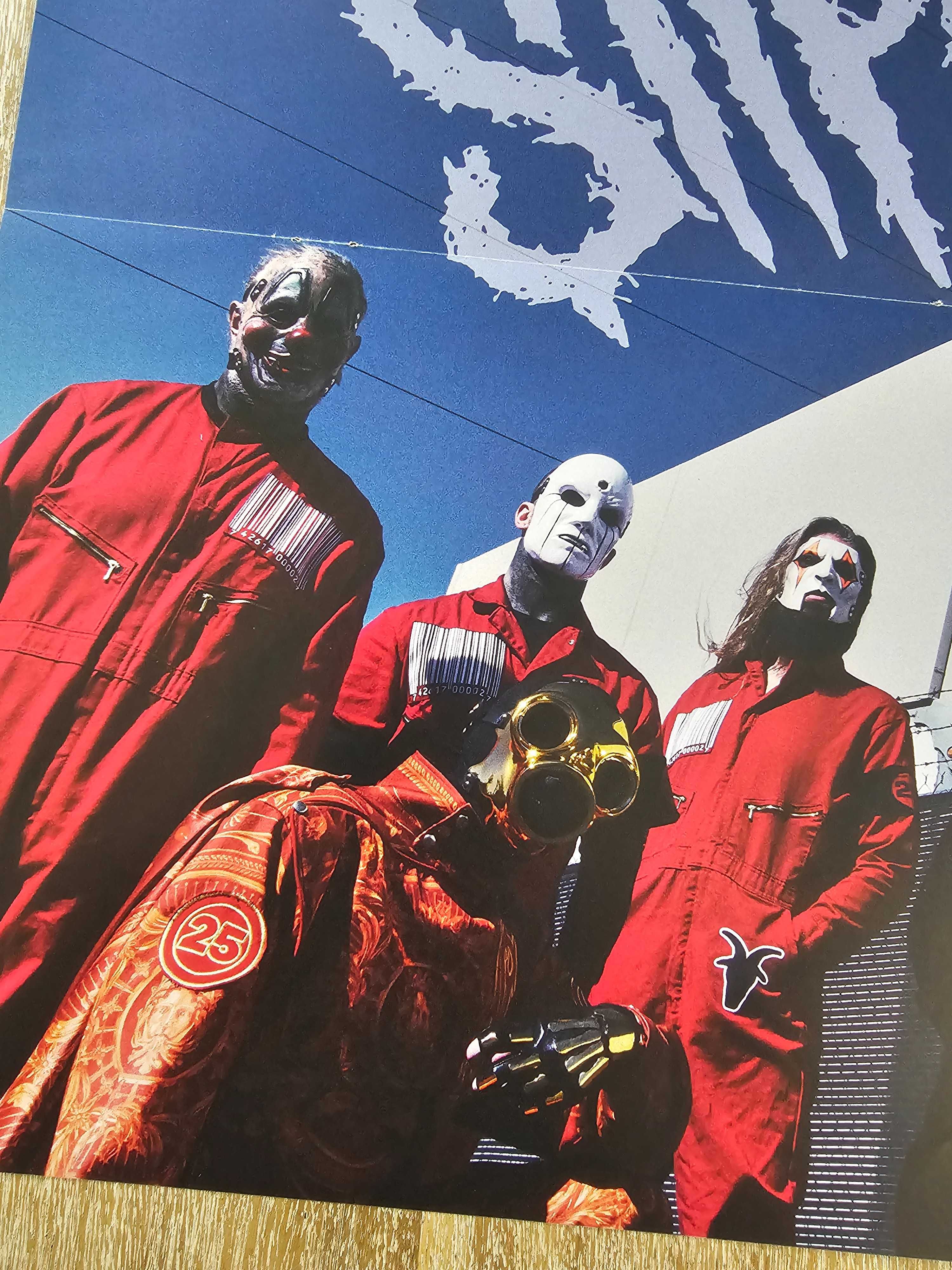 Slipknot - Duży plakat z 2025 r. - Format A2 (ok. 55 x 40 cm) - NOWY!