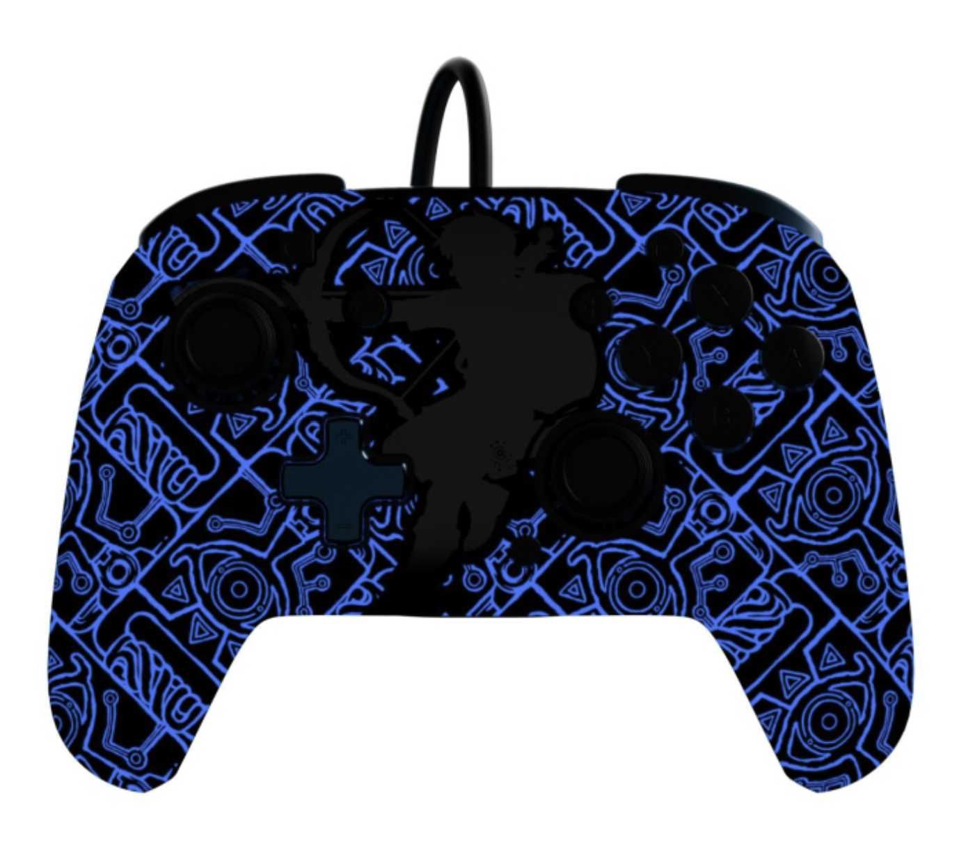 PDP SWITCH Etui + pad przewodowy Zelda świecący w ciemności prezent