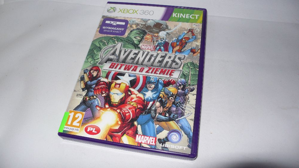 Gra do XBox 360 Marvel : Avengers Bitwa o Ziemię / polska wersja