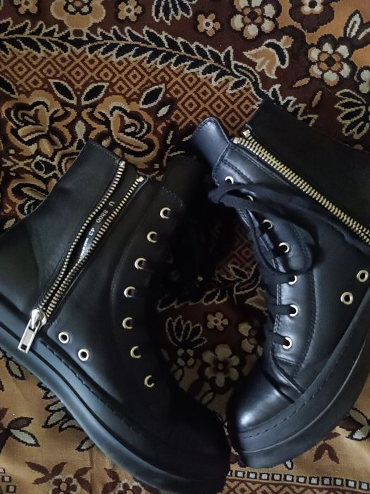 Rick Owens Ramones Leather