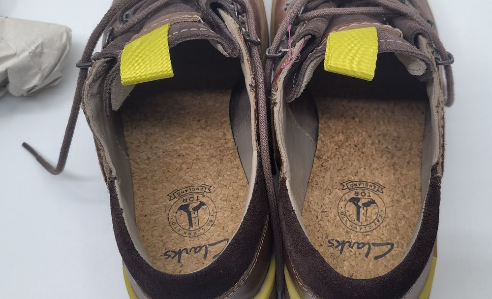 Clarks из натуральной кожи UK6. 5G CN250(2. 5)